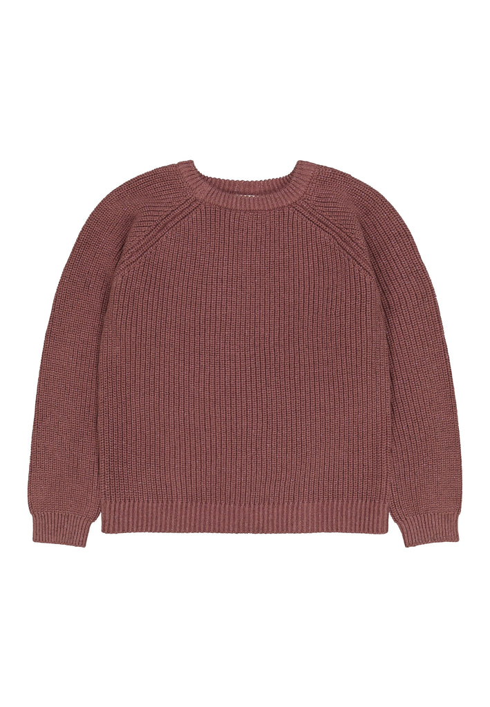 Heather glitter pullover