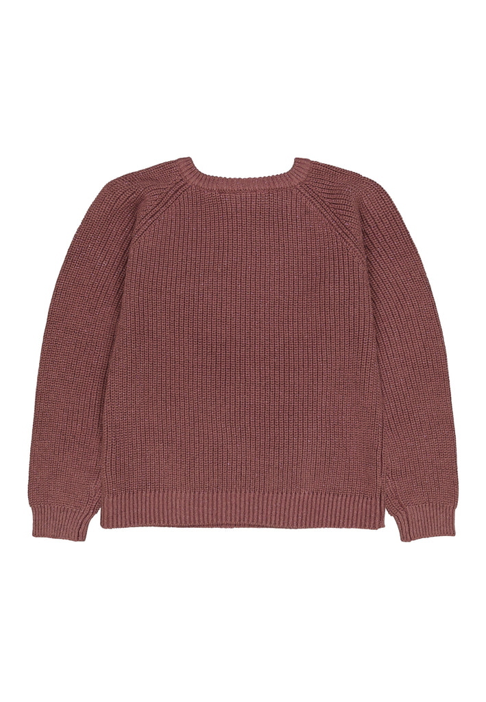 Heather glitter pullover