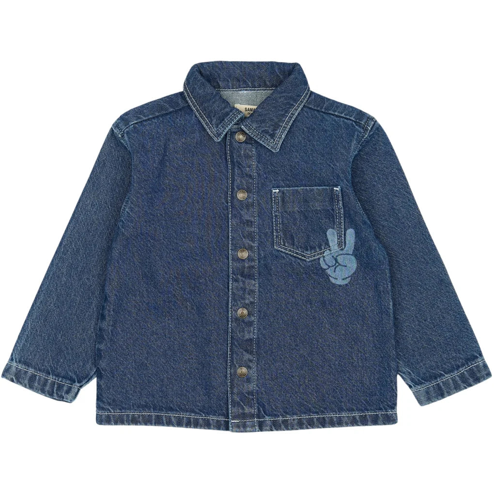 NEW! Parker Oversized Denim Overshirt