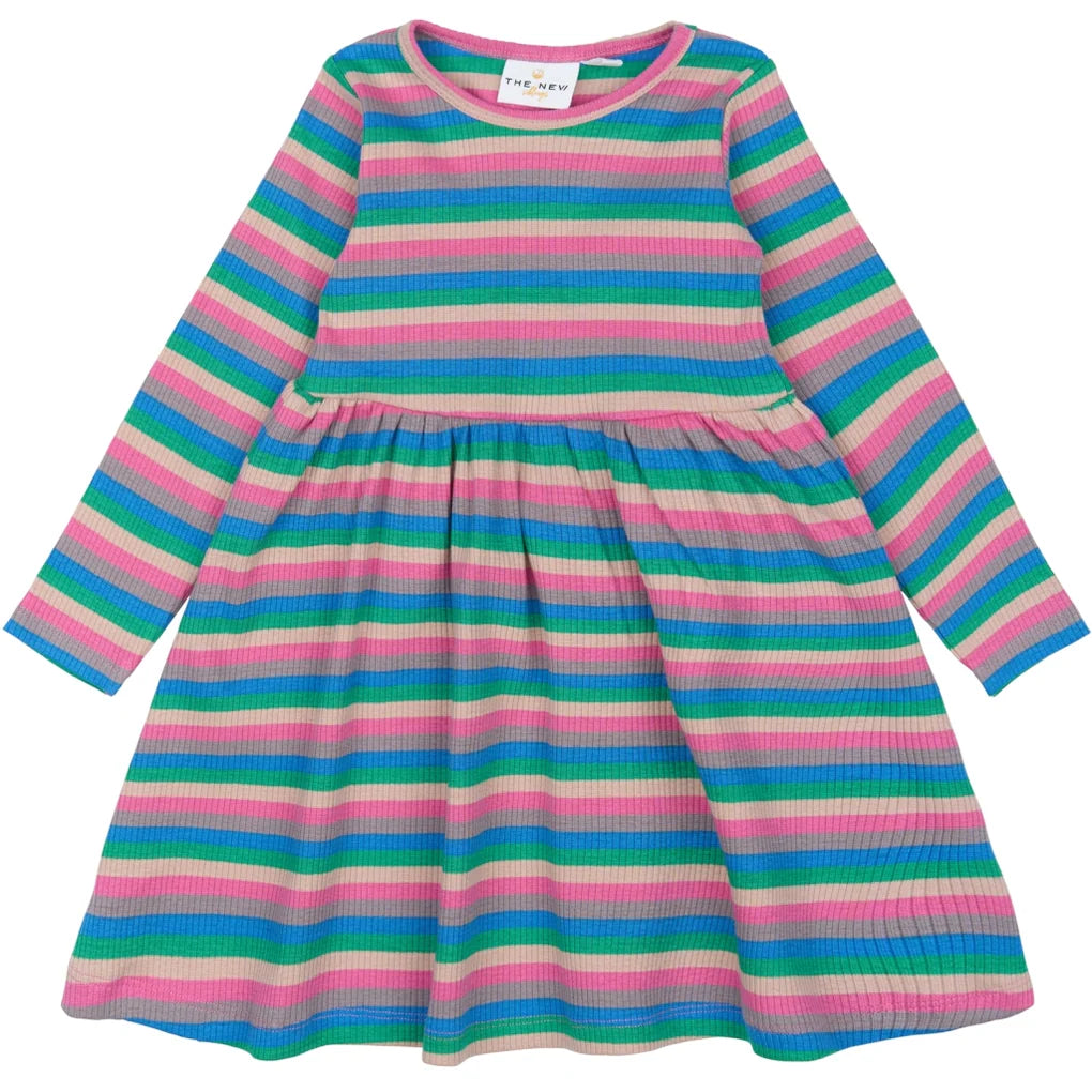 NEW! Polly Long-sleeved Rib Dress