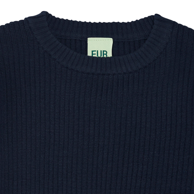 Premium organic rib sweater