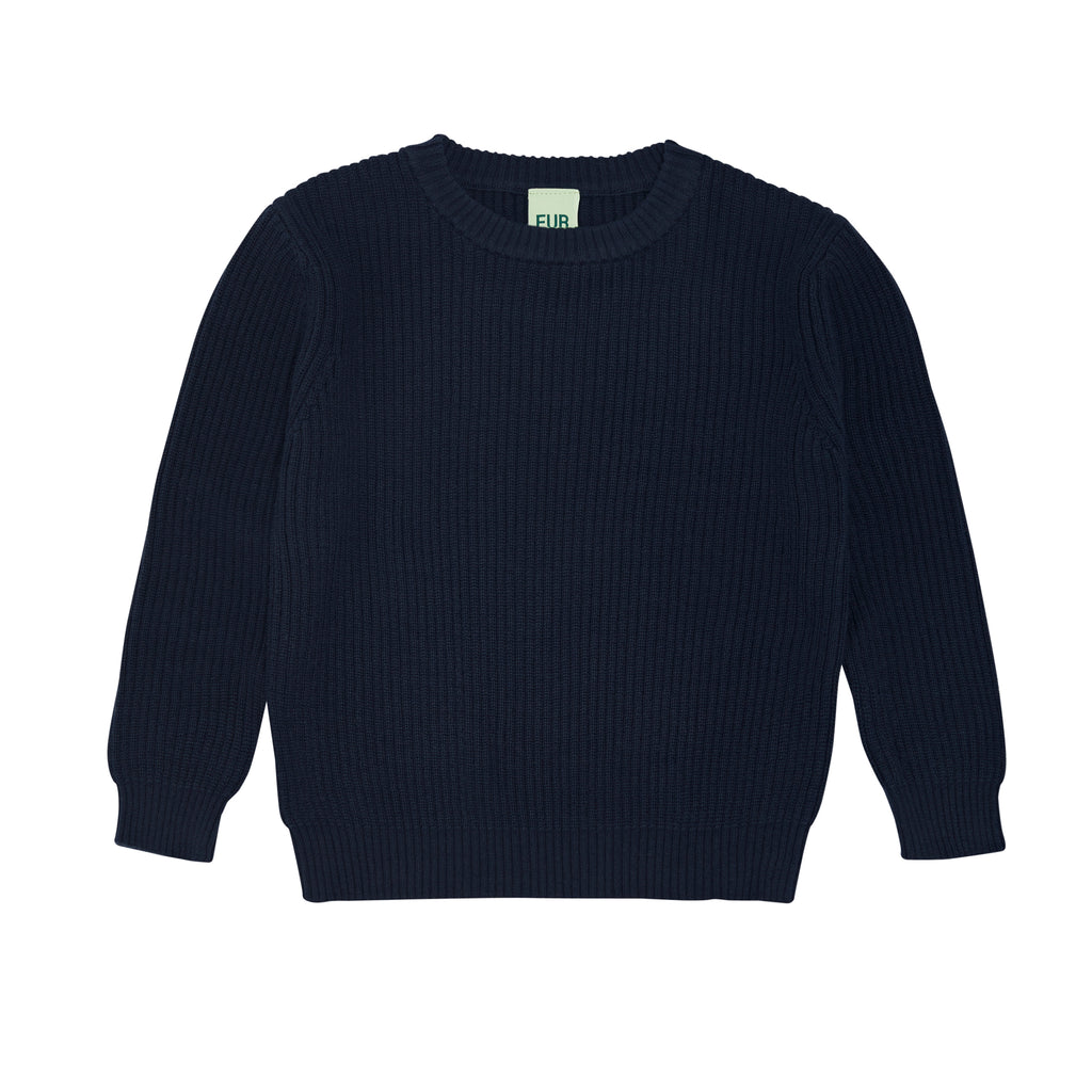 Premium organic rib sweater