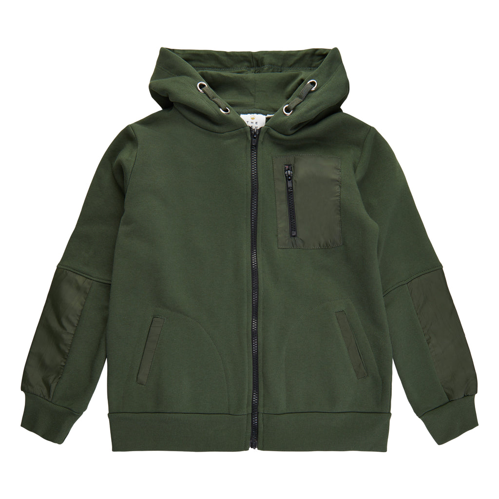 Organic-Viggo zip hoodie